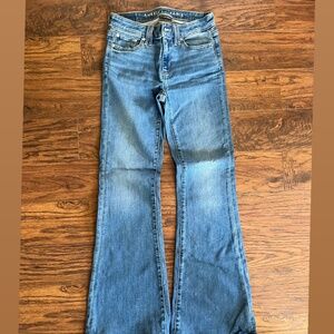 American Eagle Outfitters Low Rise Flare Jeans